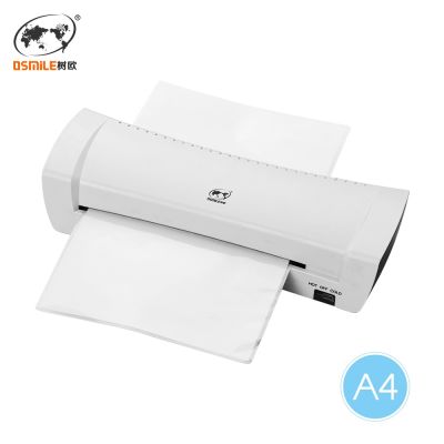 SL200 Laminator Machine Hot and Cold Laminating Machine Two Rollers A4 Size for Document Photo Office Electronics Supplies