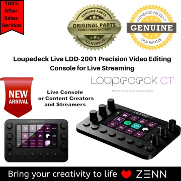 Loupedeck Live Console for Content Creators & Streamers LDD-2001