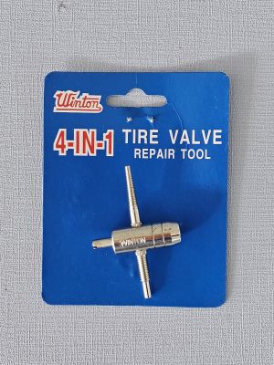 หัวขันลูกศร (ยางใน) แบบ4 in 1 ยี่ห้อ Winton ตัวขันศร Tire Valve ขันลูกศร ส่งเร็ว ทันใช้