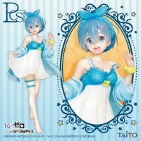 Anime Re:Zero Rem ในชุดนอน figure model doll รีเซทชีวิต ฝ่าวิกฤตต่างโลก ฟิกเกอร์อนิเมะ 23cm828