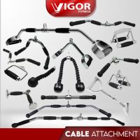 อุปกรณ์ฟิตเนส เล่นกับ cable (Exercise Machine Cable Attachments) เชือก v-grip triangle / Tricep rope / cable-grip ?Grip Handle Power Grips Cable Machine Accessories อุปกรณ์เสริมฟิตเนสเครื่องเล่นเคเบิล Smith Machine