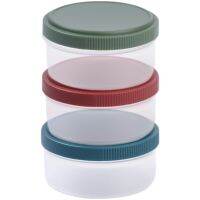 ∋✽ 3 Pcs Airtight Sauce Box Condiment Containers Kids Snack Small Boxes Sub Pp Tiny Child