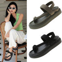 EOEODOIT ผู้หญิงฤดูร้อนรองเท้าแตะแพลตฟอร์มแบน Flip Flops Footbed รองเท้าส้นแบนโรมรองเท้าแตะ Slingback สายคล้องหลังรองเท้าชายหาด