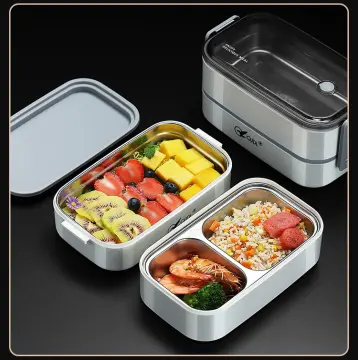 1700ml Bento Lunch Box Heat-resistance Food Box Microwave Oven