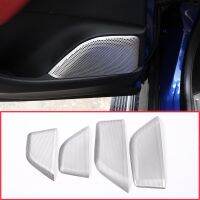 4Pcs For Maserati Levante Car Door Speaker Cover Trim Aluminum Alloy Auto Essories NEW