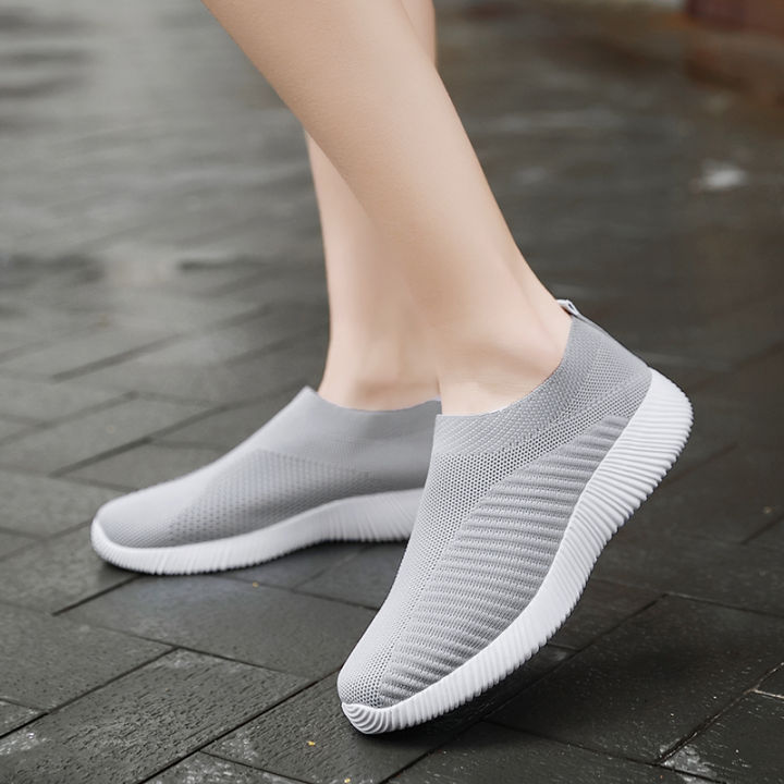 2023-cooc-รองเท้าผู้หญิงระบายอากาศใหม่ผ้าระบายอากาศเบาสบายไม่เมื่อยเท้า-36-41-หลา-ส่งเร็ว