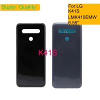 10Pcs/Lot For LG K41S Housing Door Battery Cover Back Cover Rear Case Chassis Shell K41S With Camera Lens