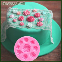 FineGoodWell 1PC Flower ซิลิโคนแม่พิมพ์ fondant แม่พิมพ์เค้กตกแต่งเครื่องมือแม่พิมพ์ช็อกโกแลต