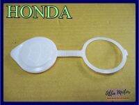 WATER BOTTLE CAP PLASTIC "WHITE" for HONDA #ฝาปิดกระปุกฉีดน้ำฝน HONDA  (ใส่กับรถฮอนด้าได้หลายรุ่น) ทั่วไป ตัวสีขาว