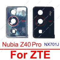 ฝาครอบเลนส์กระจกกล้องด้านหลังสําหรับ ZTE Nubia Z40 Pro NX701J กล้องด้านหลัง Glass Lens Frame Holder อะไหล่