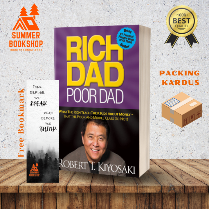 English Rich Dad Poor Dad By Robert T Kiyosaki Lazada Indonesia