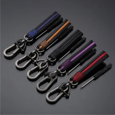 【VV】 Fashion Car Horseshoe Buckle Keychain Men  39;s and Women  39;s Leather Pendant Colors All-match Accessories