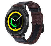 ทอไนลอนสายสำรองสายยืดกีฬาสำหรับ Samsung Gear Sport S4/ Active/Active2 40มม.44มม./Watch3 41มม./42มม.สมาร์ทวอท์ช