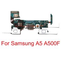 สายเชื่อมต่อชาร์จ USB ดั้งเดิมสายยืดหยุ่นพร้อมไมโครโฟนสําหรับ Samsung Galaxy A5 A500 A500F Charger Charge Board ชิ้นส่วนสายเคเบิล Flex