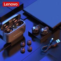 ชุดหูฟัง5.0บลูทูธไร้สาย Lenovo HT18 TWS ของแท้จอแสดงผลแอลอีดีชุดหูฟังสเตอริโอไฮไฟควบคุมปริมาณชุดหูฟังหูฟังบลูทูธแฟชั่นความจุขนาดใหญ่สุด