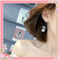 Korea Earrings คริสตัล ต่างหู C-52_off