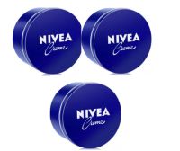 ( 250  มล. X 3 ชิ้น ) นีเวีย ครีม Nivea cream ตลับน้ำเงิน  250 ml.