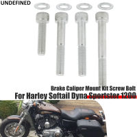 สำหรับ H Arley Dyna Softail มรดกไขมันเด็ก S Portster XL 883 1200 2000-2001รถจักรยานยนต์ดิสก์เบรกคาลิปเปอร์น็อตสกรูชุดฮาร์ดแวร์