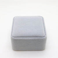 caiti022 กล่องเก็บเครื่องประดับผ้าหนังขัดสูงสุดพร้อมกล่องของขวัญสำหรับการเก็บรักษาและป้องกันฝุ่น