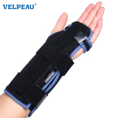 VELPEAU Professional Wrist Brace Splint for Wrist Sprain Arthritis and Carpal Tunnel Medical Hand Support Soft and Breathable