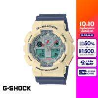 [ของแท้] CASIO นาฬิกาข้อมือผู้ชาย G-SHOCK YOUTH รุ่น GA-100PC-7A2DR วัสดุเรซิ่น สีเหลืองอ่อน