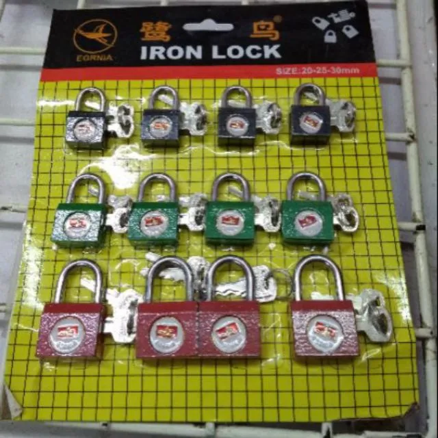 COD IRON LOCK SET Lazada PH