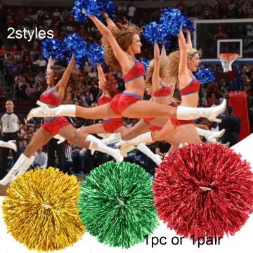 1pcs Sport Competition Cheerleading Pom Poms Flower Ball For for Football  Basketball Match Pompon Cheer Dance