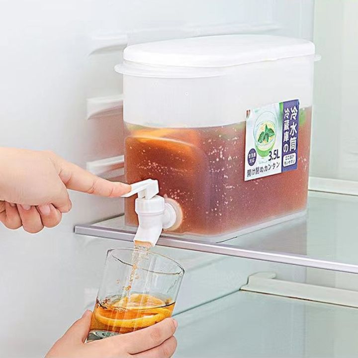 hot-dt-large-capacity-with-refrigerator-iced-drink-juice-fruit-kettle-dispenser