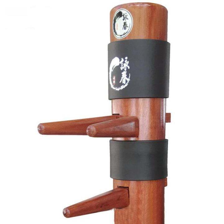 2pcs Wing Chun Wing Tsun Ip Man Wooden Dummy Mook Jong Head Kungfu PU ...