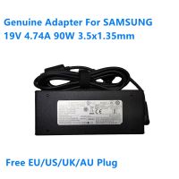 รับประกันสองปีของแท้ PA 1900 98 19V 4.74A 90W 3.5X1.35Mm AD 9019B BA44 00360A อะแดปเตอร์ AC สำหรับ Samsung แล็ปท็อปชาร์จไฟ