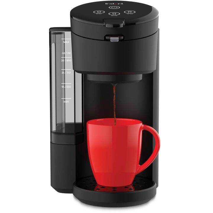 single cup coffee maker k cup and grounds