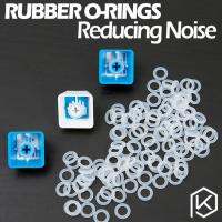 Cherry MX Ruer O-Rings 120ชิ้นตัวหน่วงสวิตช์สีดำสีแดงใสสีน้ำเงินเชอร์รี่ MX คีย์บอร์ดลดแรงกระแทกคีย์บอร์ดวงแหวนเปลี่ยนชิ้นส่วน