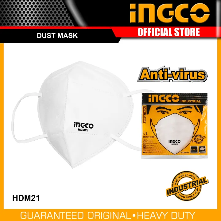 Ingco HDM21 5pcs Face Dust Mask NonMedical N95 IHT Lazada PH