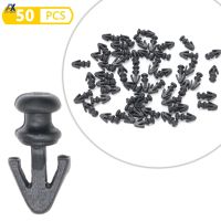 New prodects coming 50Pcs Auto Fastener Clips Lower Weatherstrip Door Seal Sill Sealing Strip Clip Rivet For Ford Mondeo MK2 MK3 MK4 Car Accessories