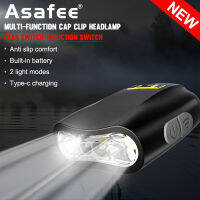 Asafee K132 ultra bright portable work light safety light 2 * LED outdoor night light fixed focus emergency headlight gear sensing switch built-in battery IPX4 waterproof