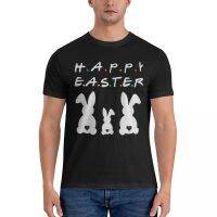 T-Shirt Happy Easter T-Shirt Ostern T-Shirt Klasik T-Shirt Pendek T-Shirt Vintage Untuk Pria Katun