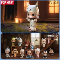 POP MART Zsiga น่ารักมากชุด1ชิ้น/12ชิ้นกล่องทึบของเล่น POPMART ตุ๊กตาขยับแขนขาได้