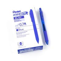 Pentel ปากกาหมึกเจล กด 0.7 ENERGEL X BL107 (หมึกสีน้ำเงิน)