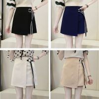 COD ⊙ qafh47 READY STOCK B007 High Waist Short skirt 不规则高腰半身裙