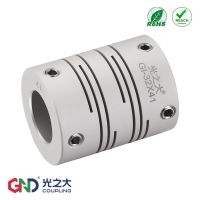 Flexible shaft coupling D20 L20 aluminium GI- parallelines wire shaft couple accessories setscrew series