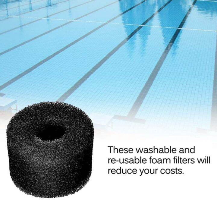 swimming-pool-filter-sponge-reusable-washable-replacement-foam-sponge-cartridge-filter-sponge-for-s1-type-black