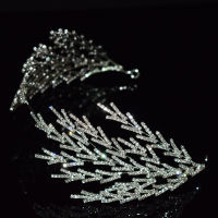 Unique Tree Branch Crystal Headband Wedding Hair Accessories Bride Wedding Crown Princess Birthday Tiaras Parade Prom jewelry