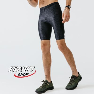 [พร้อมส่ง] กางเกงขาสั้นรัดรูปผู้ชายสำหรับใส่วิ่ง MENS BREATHABLE RUNNING CROPPED TROUSERS