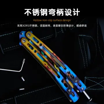 Practice Swing Comb Butterfly Knife Practice Swing Knife Color