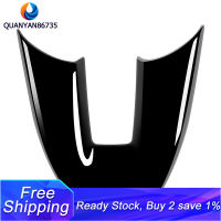 Car V Style Steering Wheel Panel Cover Trim Decoration Frame Sticker for Honda Vezel HR-V HRV 2021 2022