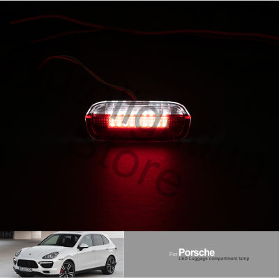 1Pc สำหรับ Porsche 970 Panamera 2011-2016 LED สีแดงรถกระเป๋าเดินทางช่อง Light Trunk Boot โคมไฟภายในมารยาทไฟ
