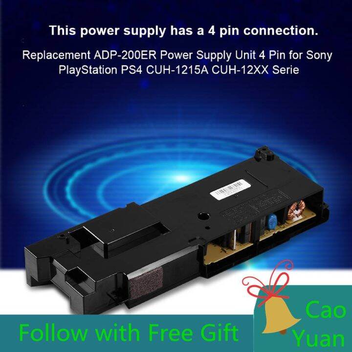 Alimentatore Di Ricambio ADP-200ER A 4 Pin Per Console CUH-1215A E Serie CUH-12XX