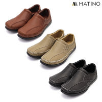 MATINO SHOES รองเท้าชายหนังแท้ รุ่น MC/S 1504M - BLACK/BROWN/TORO