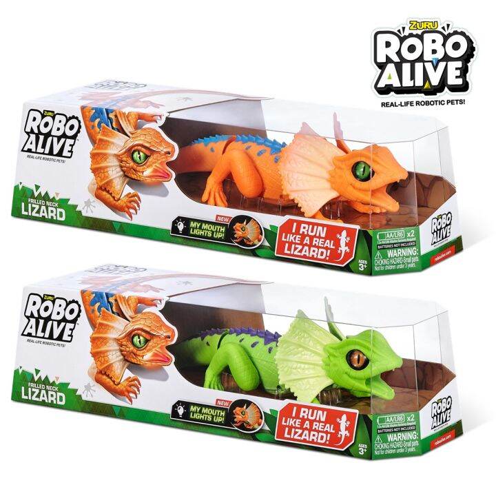 Robo Alive Lurking Lizard Series 3 BatteryPowered Robotic Toy by
