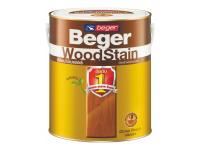 Beger WoodStain สีย้อมไม้เบเยอร์ G-1900 สีใสเงา คงสีเดิมของไม้ เพิ่มความเงางาม 3.785 ลิตร